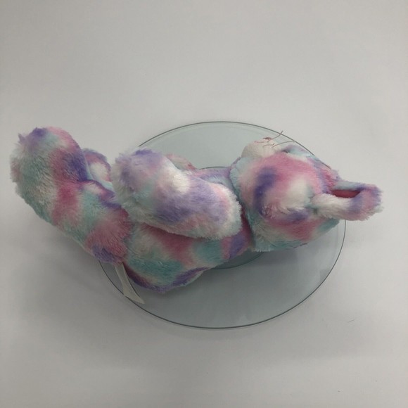 Build A Bear BAB Cotton Candy Cat Kitten Plush Stuffed Animal Tie Dye Pastel 16" - Picture 6 of 12